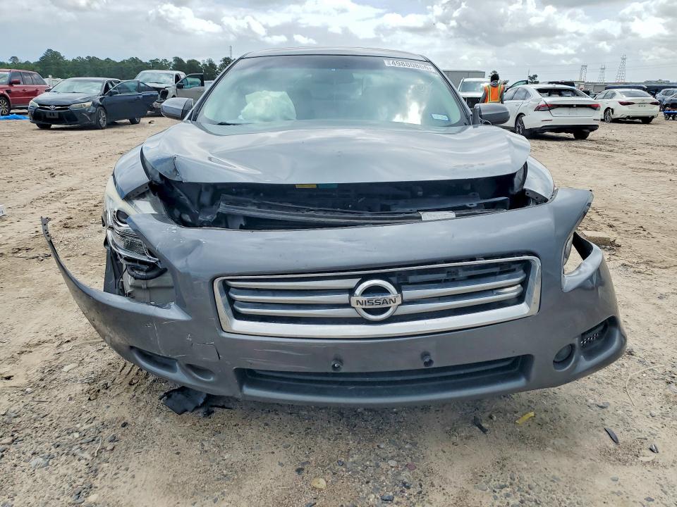 2014 Nissan Maxima VIN 1N4AA5APXEC458392 COPART salvage auction — FRONT END, Salvage Title, sold $675 on 2026-07-10 (photo 5)
