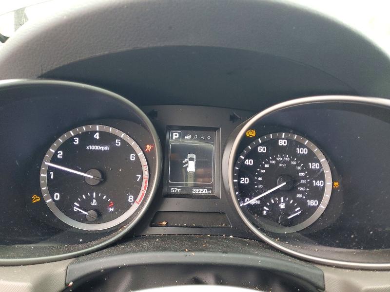 2019 Hyundai Santa fe VIN KM8SMDHFXKU306871 COPART salvage auction — REAR END, Md - Cert Of Salvage > 75% Damage, sold $3,250 on 2026-07-23 (photo 9)