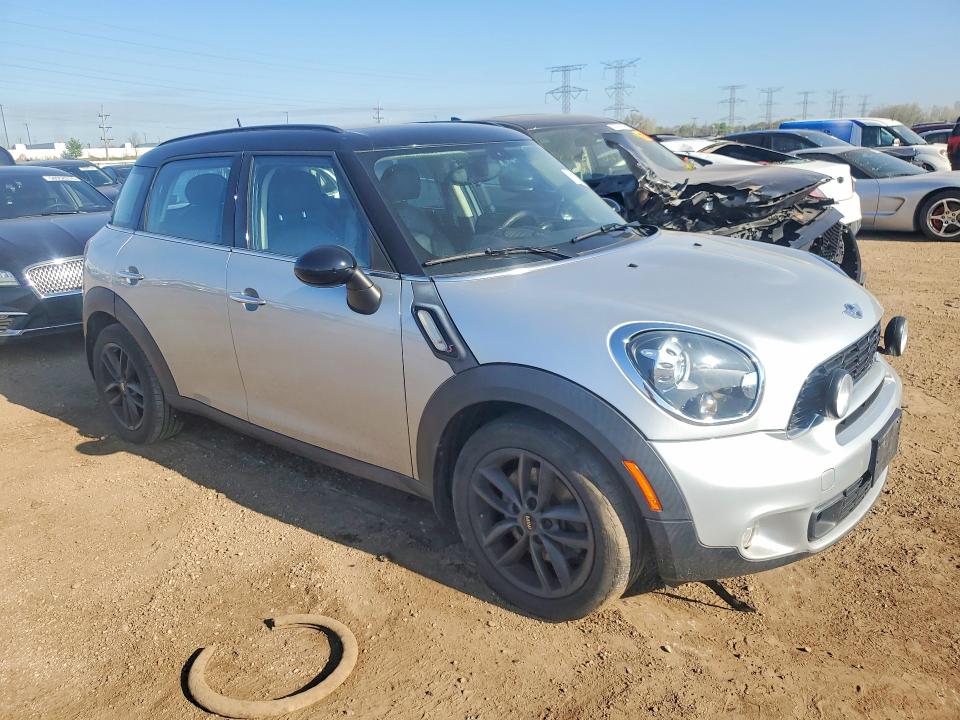 2014 Mini Cooper VIN WMWZC3C50EWP29270 COPART salvage auction — WATER/FLOOD, Il - Salvage Cert-Flood, sold $1,100 on 2026-07-21 (photo 4)