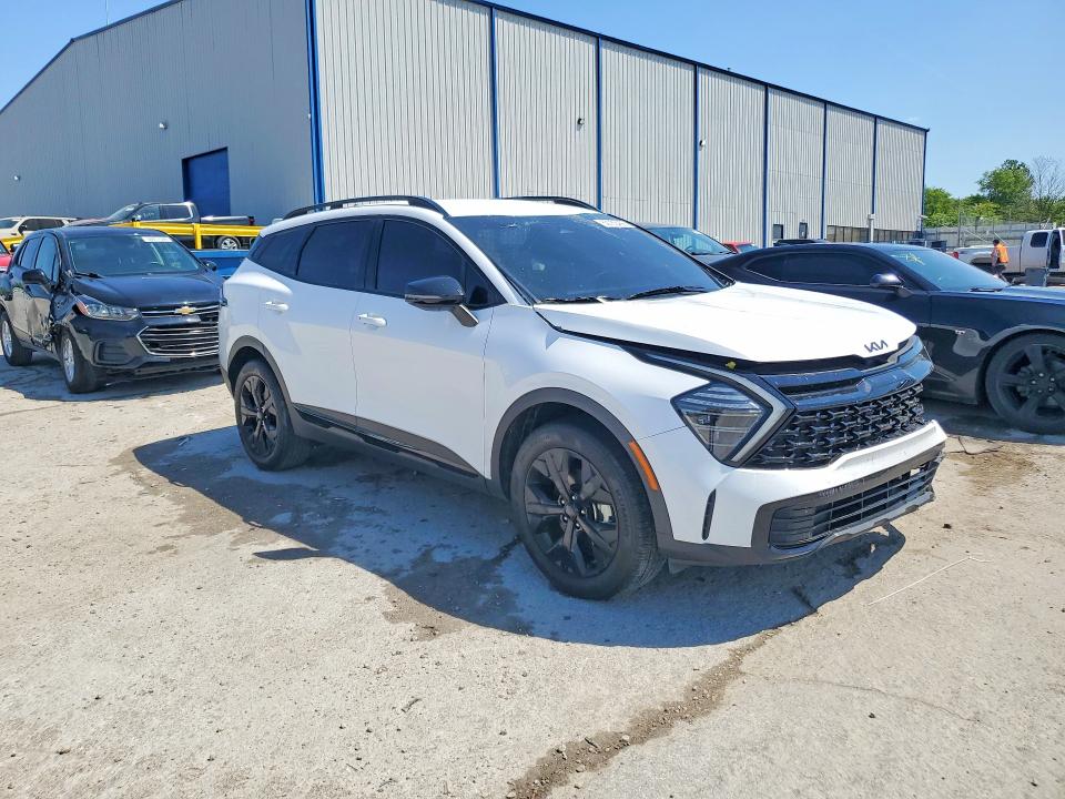 2025 Kia Sportage VIN 5XYK6CDF7SG252638 COPART salvage auction — FRONT END, Ky - Cert Of Title-Salvage, sold $10,500 on 2026-07-08 (photo 4)