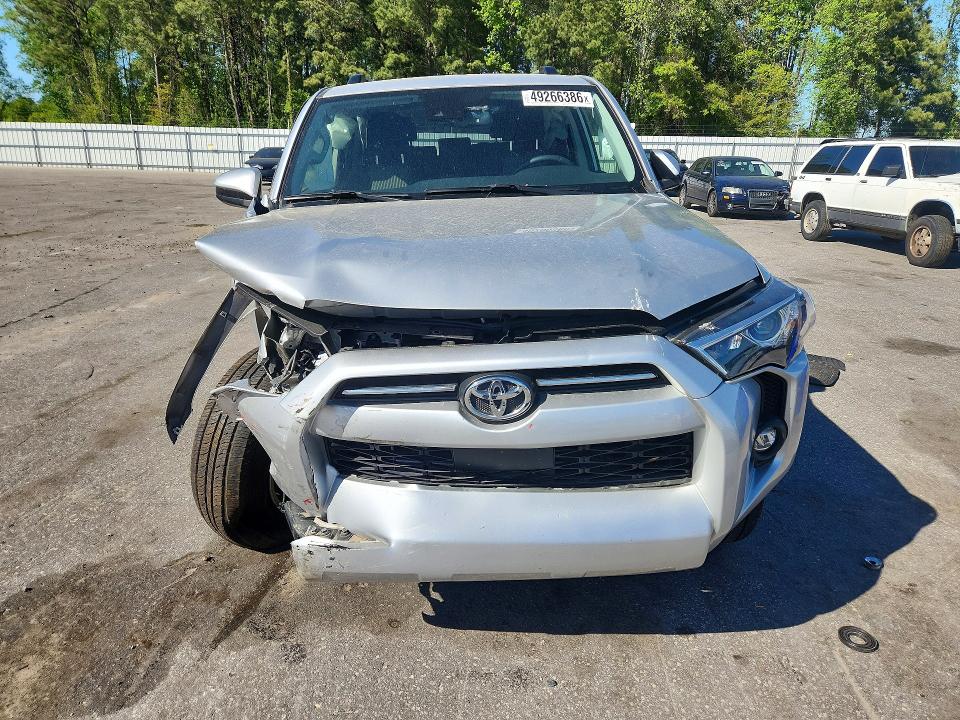 2024 Toyota 4runner VIN JTEEU5JR3R5311373 COPART salvage auction — FRONT END, Nc - Salvage Certificate Of Title, sold $3,900 on 2026-07-28 (photo 5)
