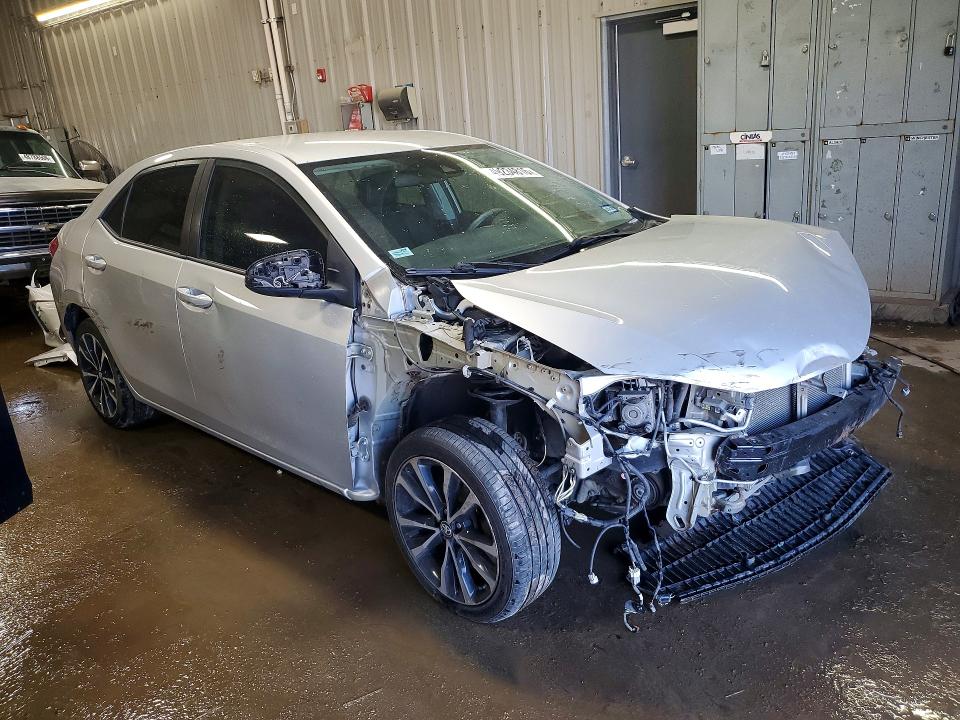 2018 Toyota VIN 5YFBURHE7JP808452 COPART salvage auction — FRONT END, Tx - Salvage Vehicle Title, sold $3,100 on 2026-07-16 (photo 4)