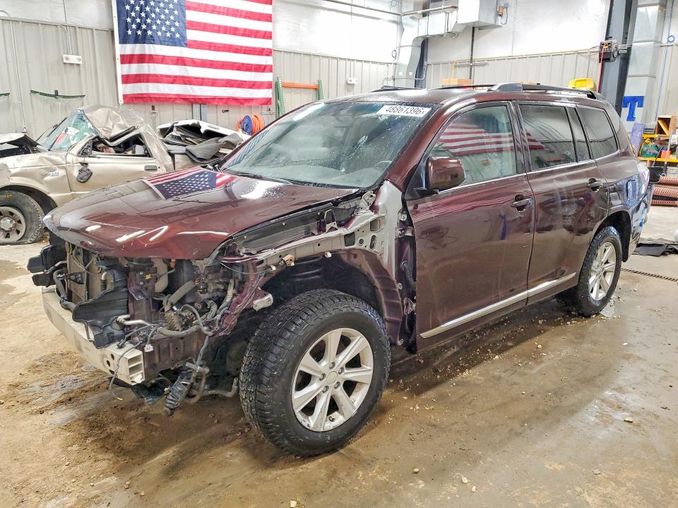 2012 Toyota VIN JTEBC3EH7C2007757 COPART salvage auction — FRONT END, Wy - Certificate Of Title, sold $400 on 2026-07-15 (photo 1)