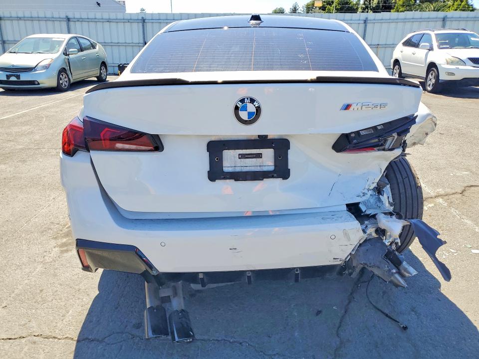 2025 BMW M2 VIN WBA33GG00S7S76334 COPART salvage auction — REAR END, Ca - Salvage Certificate, sold $12,000 on 2026-07-06 (photo 6)