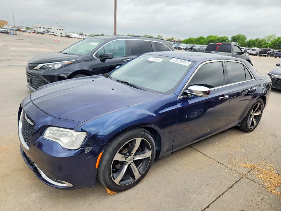 2017 Chrysler 300 VIN 2C3CCAEG8HH579766 COPART salvage auction — FRONT END, Tx - Certificate Of Title (P), sold $4,800 on 2026-07-08 (photo 1)
