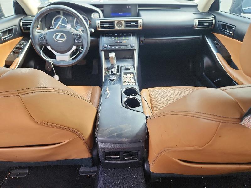 2014 Lexus Is VIN JTHBF1D25E5029589 COPART salvage auction — FRONT END, TX - SALVAGE VEHICLE TITLE (P), sold $3,500 on 2026-07-02 (photo 8)