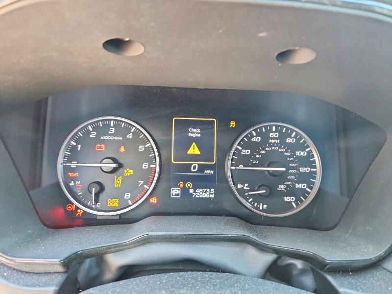 2024 Subaru LEGACY VIN 4S3BWAB61R3011891 COPART salvage auction — FRONT END, Va - Cert Of Title - Salvage, sold $4,450 on 2026-07-08 (photo 9)