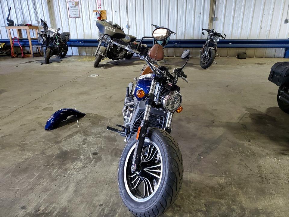 2020 Indian motorcycle co. Scout VIN 56KMSA000L3156280 COPART salvage auction — FRONT END, ID - SALVAGE CERTIFICATE OF TITLE, sold $2,650 on 2026-07-30 (photo 2)