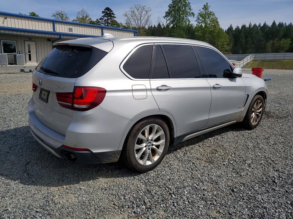 2015 BMW X5 VIN 5UXKS4C50F0N08624 COPART salvage auction — FRONT END, Nc - Dealer Only Clean Title (P), sold $6,400 on 2026-07-02 (photo 3)
