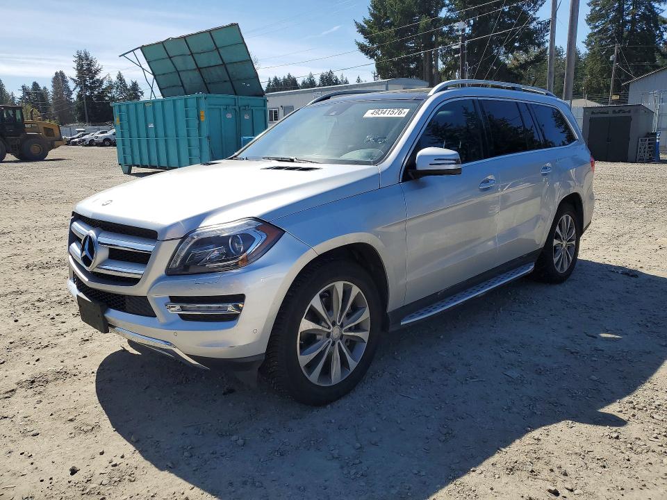 2016 Mercedes-benz Gl-klasse VIN 4JGDF6EE5GA681022 COPART salvage auction — MECHANICAL, Wa - Vehicle Cert Of Ownership-Titl, sold $1,950 on 2026-07-02 (photo 1)