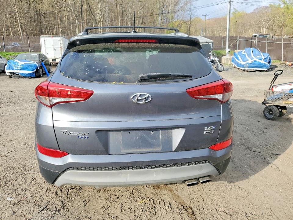 2017 Hyundai Tucson VIN KM8J3CA25HU433312 COPART salvage auction — FRONT END, Md - Cert Of Salvage > 75% Damage, sold $4,450 on 2026-07-02 (photo 6)