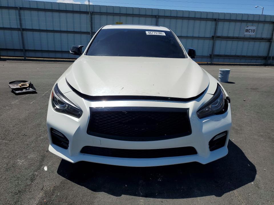 2017 Infiniti Q50 VIN JN1EV7AP8HM731701 COPART salvage auction — VANDALISM, Salvage Title, sold $1,200 on 2026-07-20 (photo 5)