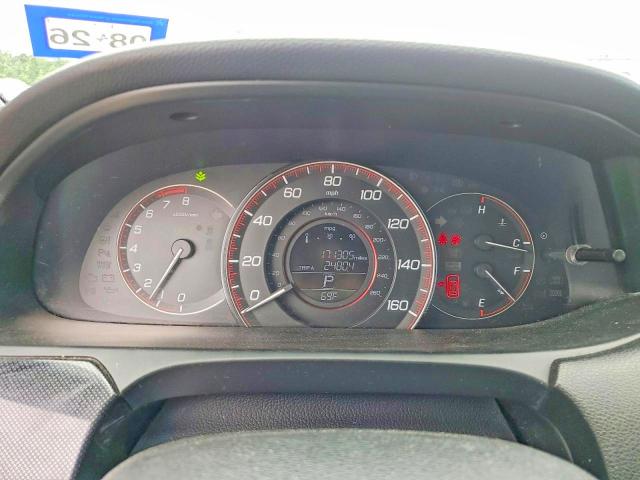 2014 Honda Accord VIN 1HGCR2F55EA044130 COPART salvage auction — REAR END, Tx - Salvage Vehicle Title, sold $2,700 on 2026-07-03 (photo 8)