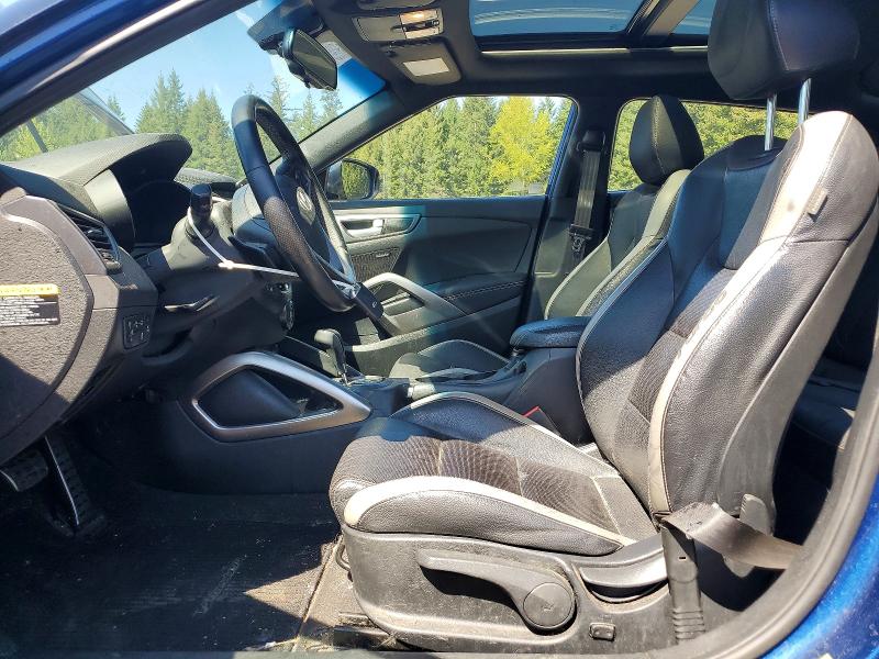 2016 Hyundai Veloster VIN KMHTC6AEXGU289758 COPART salvage auction — MINOR DENT/SCRATCHES, WA, sold $5,500 on 2026-07-10 (photo 7)