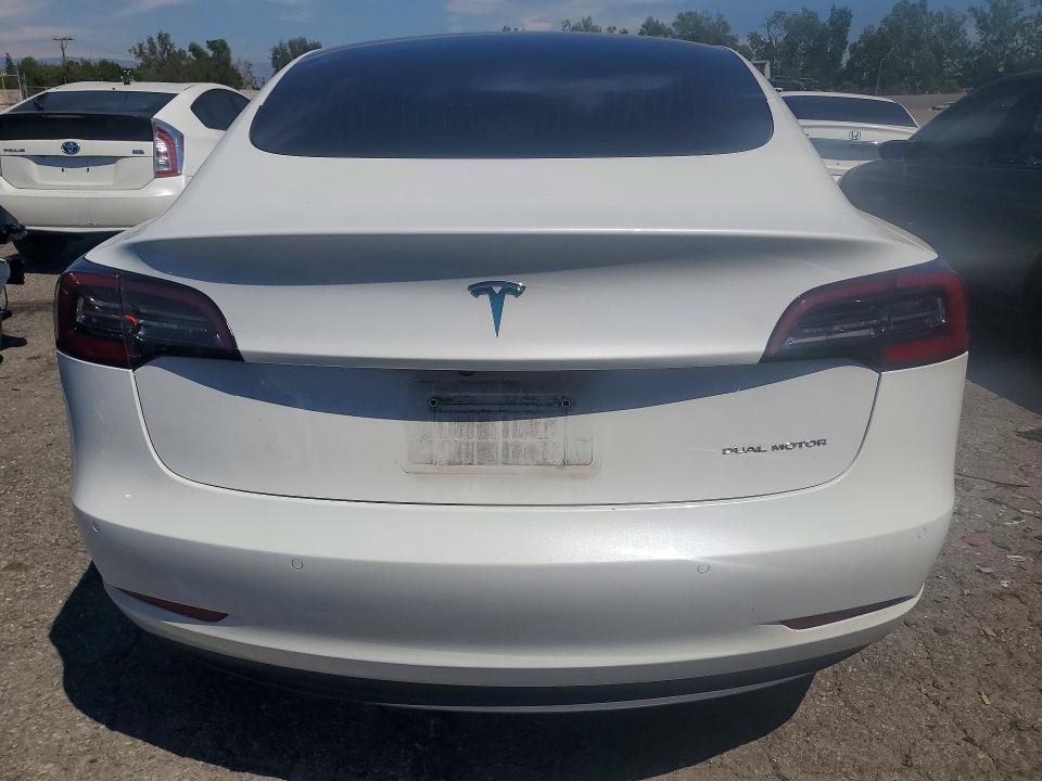 2020 Tesla Model 3 VIN 5YJ3E1EB7LF807278 COPART salvage auction — FRONT END, Ca - Salvage Certificate, sold $5,700 on 2026-07-20 (photo 6)