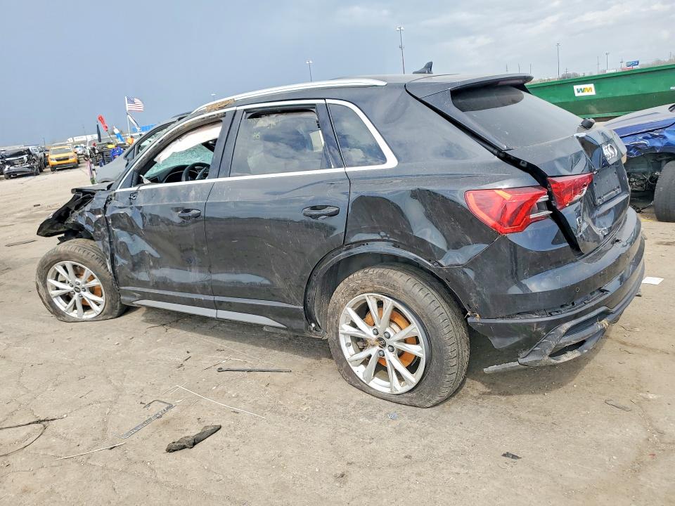 2025 Audi Q3 VIN WA1DECF30S1004529 COPART salvage auction — ROLLOVER, Az - Cert Of Title - Salvage, sold $575 on 2026-07-09 (photo 2)