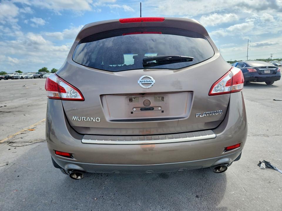 2014 Nissan Murano VIN JN8AZ1MU8EW417761 COPART salvage auction — FRONT END, La - Cert Of Title-Salvage, sold $450 on 2026-07-29 (photo 6)