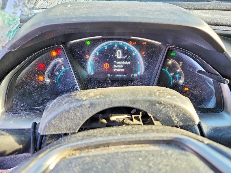 2020 Honda Civic VIN SHHFK7H62LU204437 COPART salvage auction — FRONT END, ID - SALVAGE CERTIFICATE OF TITLE, sold $2,450 on 2026-07-31 (photo 9)
