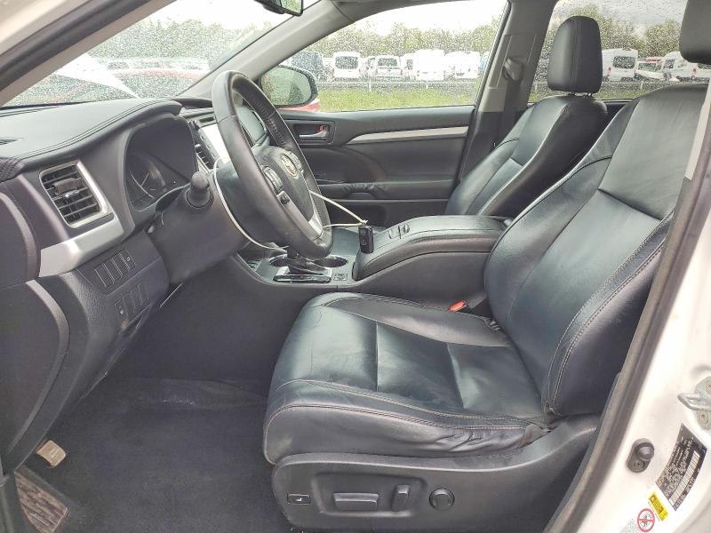 2015 Toyota Highlander VIN 5TDJKRFHXFS173630 COPART salvage auction — FRONT END, Nj - Cert Of Title-Salvage, sold $7,900 on 2026-07-31 (photo 7)