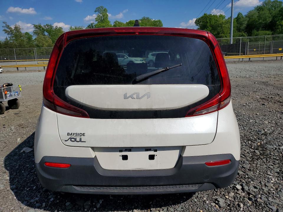 2022 Kia Soul VIN KNDJ23AU0N7156135 COPART salvage auction — UNDERCARRIAGE, Md - Cert Of Salvage > 75% Damage, sold $3,200 on 2026-07-07 (photo 6)