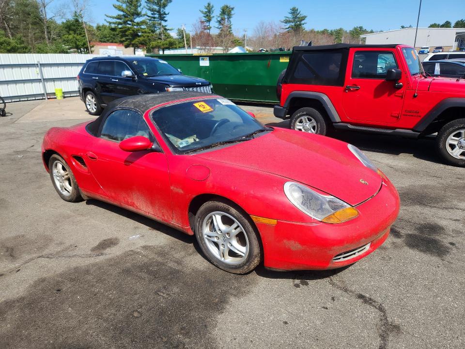 1998 Porsche Boxster VIN WP0CA2985WU624540 COPART salvage auction — REAR END, CO - BILL OF SALE-PARTS ONLY, sold $775 on 2026-07-16 (photo 4)