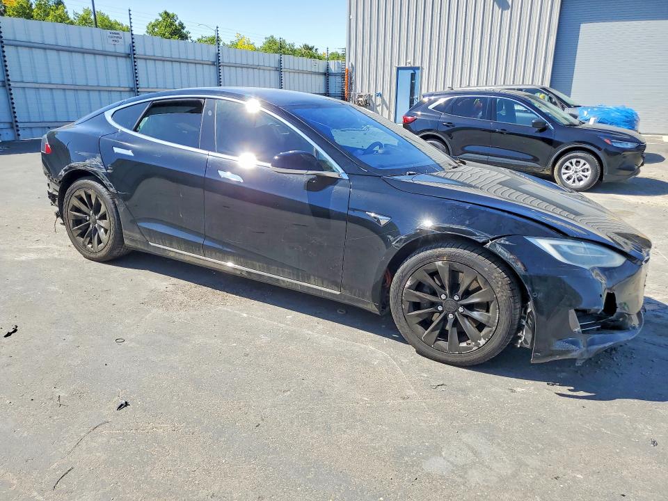 2018 Tesla Model s VIN 5YJSA1E27JF280895 COPART salvage auction — FRONT END, Ca - Salvage Certificate, sold $3,300 on 2026-07-09 (photo 4)