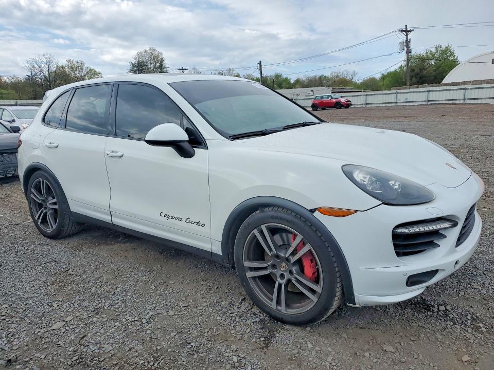 2012 Porsche Cayenne VIN WP1AC2A25CLA84695 COPART salvage auction — MECHANICAL, Mi - Cert Of Title-Rebuilt Salvage, sold $1,200 on 2026-07-17 (photo 4)
