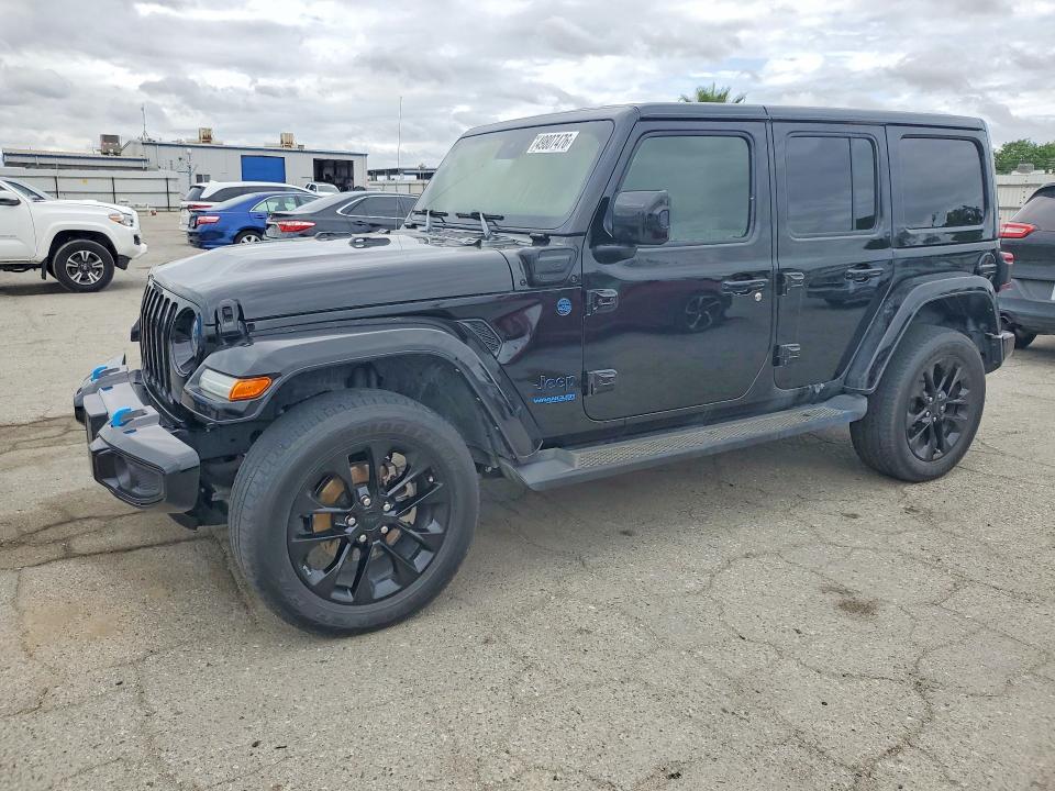 2021 Jeep Wrangler unlimited VIN 1C4JJXP62MW716129 — COPART salvage auction photo