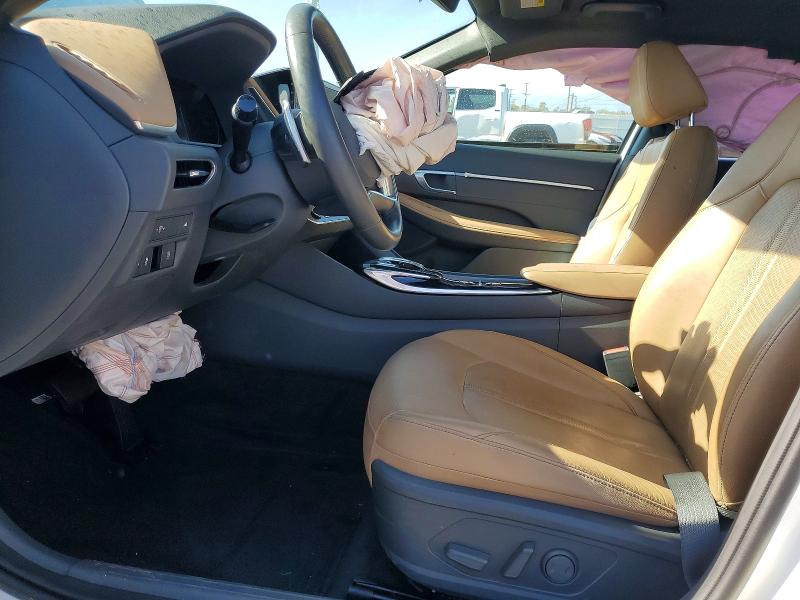 2021 Hyundai Sonata VIN 5NPEH4J26MH080838 COPART salvage auction — SIDE, CA - SALVAGE CERTIFICATE, sold $4,200 on 2026-07-30 (photo 7)