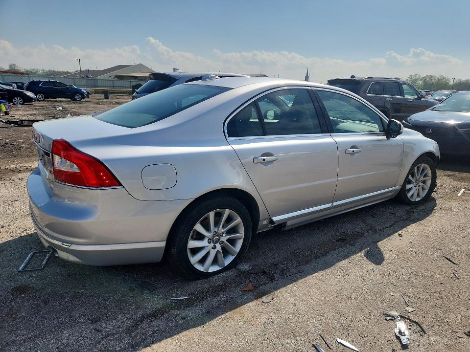 2015 Volvo S80 VIN YV140MAK6F1186150 COPART salvage auction — FRONT END, In - Cert Of Title-Salvage Title, sold $1,300 on 2026-08-03 (photo 3)