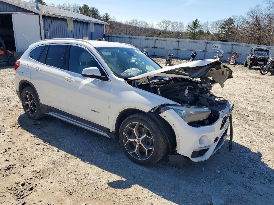 2016 BMW X1 VIN WBXHT3C38GP881729 COPART salvage auction — FRONT END, Ma - Cert Of Title-Reconstrctd Coll, sold $2,950 on 2026-07-08 (photo 4)