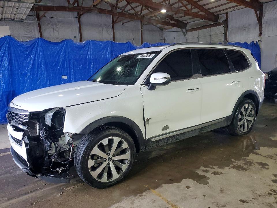 2021 Kia Telluride VIN 5XYP64HC8MG122026 COPART salvage auction — FRONT END, Ky - Cert Of Title-Salvage, sold $3,050 on 2026-07-27 (photo 1)