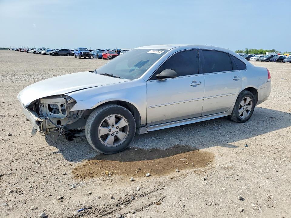 2012 Chevrolet Impala VIN 2G1WA5E37C1323101 COPART salvage auction — SIDE, Tx - Salvage Vehicle Title, sold $250 on 2026-07-02 (photo 1)