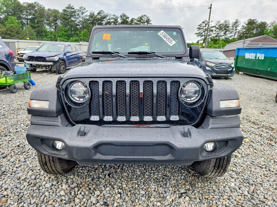 2021 Jeep Wrangler / VIN 1C4HJXDN0MW638119 COPART salvage auction — REAR END, Ga - Cert Of Title-Salvage, sold $7,700 on 2026-07-09 (photo 5)