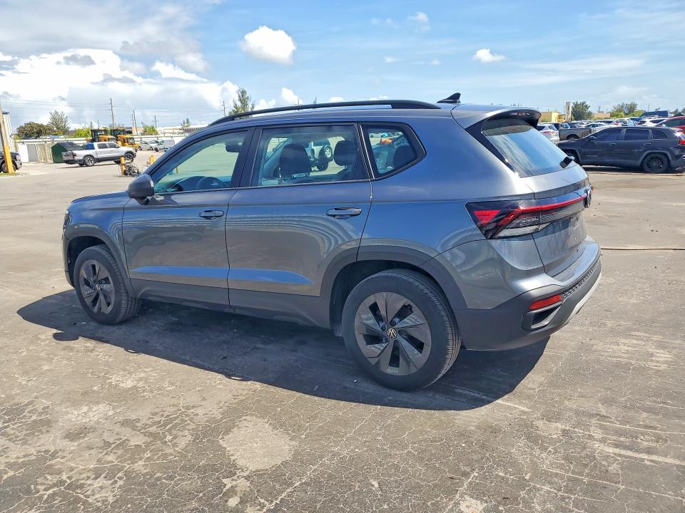 2025 Volkswagen Taos VIN 3VV5C7B28SM037433 COPART salvage auction — FRONT END, Fl - Certificate Of Title (P), sold $11,700 on 2026-07-28 (photo 2)