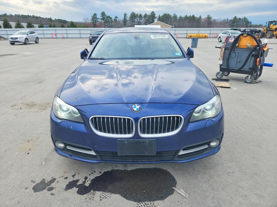 2015 BMW 5 series VIN WBA5B3C55FD546509 COPART salvage auction — NORMAL WEAR, Me - Cert Of Title-Salvage Collisio, sold $2,350 on 2026-07-10 (photo 5)