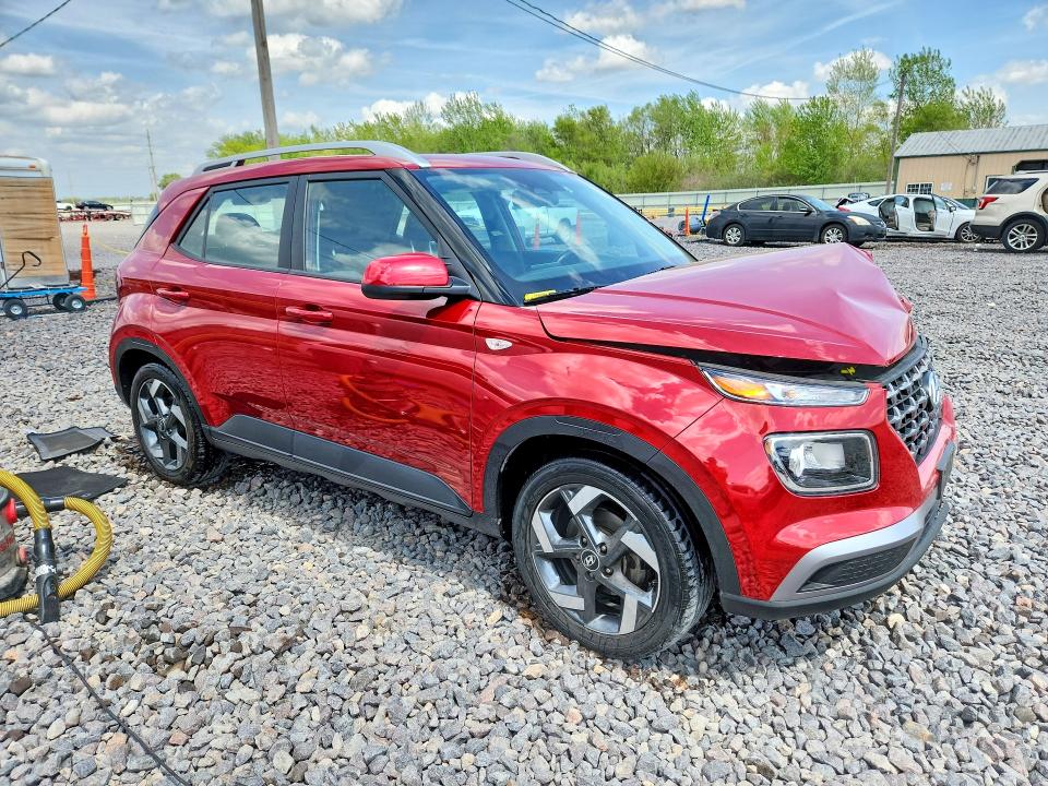 2023 Hyundai Venue VIN KMHRC8A33PU243550 COPART salvage auction — FRONT END, Il - Salvage Certificate, sold $2,800 on 2026-07-27 (photo 4)