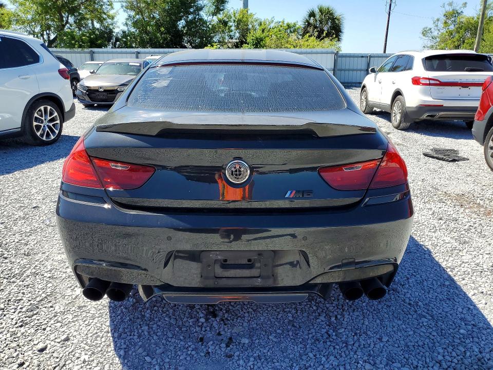 2016 BMW M6 gran coupe VIN WBS6E9C54GG437047 COPART salvage auction — MECHANICAL, Fl - Certificate Of Title (P), sold $13,600 on 2026-07-27 (photo 6)