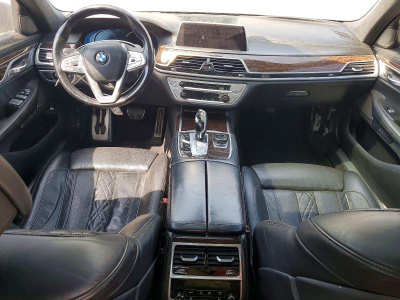 2018 BMW 7er VIN WBA7B0C55JG527229 COPART salvage auction — MECHANICAL, Ga - Certificate Of Title, sold $9,900 on 2026-07-29 (photo 8)