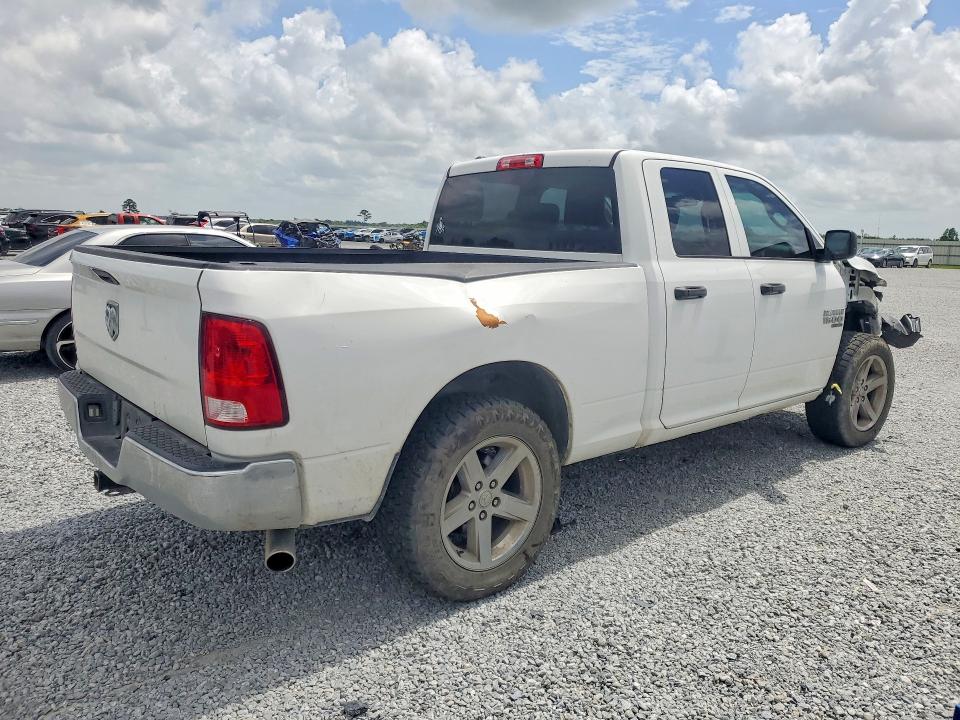 2019 Ram 1500 VIN 1C6RR6FG8KS622767 COPART salvage auction — FRONT END, Tx - Salvage Vehicle Title, sold $4,150 on 2026-07-20 (photo 3)