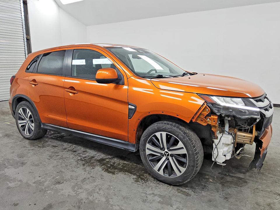 2022 Mitsubishi Outlander sport VIN JA4APUAU1NU004982 COPART salvage auction — FRONT END, Tx - Certificate Of Title, sold $2,600 on 2026-07-07 (photo 4)