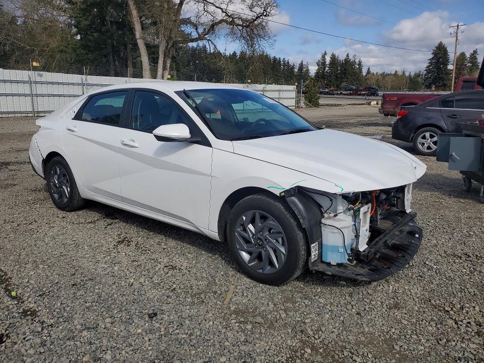 2025 Hyundai Elantra VIN KMHLM4DJ1SU130548 COPART salvage auction — FRONT END, Wa - Bill Of Sale, sold $5,000 on 2026-07-24 (photo 4)