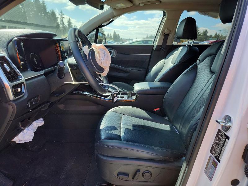2023 Kia Sorento VIN 5XYRKDLF6PG233314 COPART salvage auction — FRONT END, WA, sold $10,100 on 2026-08-21 (photo 7)
