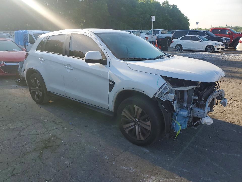 2020 Mitsubishi Outlander VIN JA4AP3AU7LU004900 COPART salvage auction — FRONT END, Ga - Cert Of Title-Salvage, sold $4,200 on 2026-07-07 (photo 4)