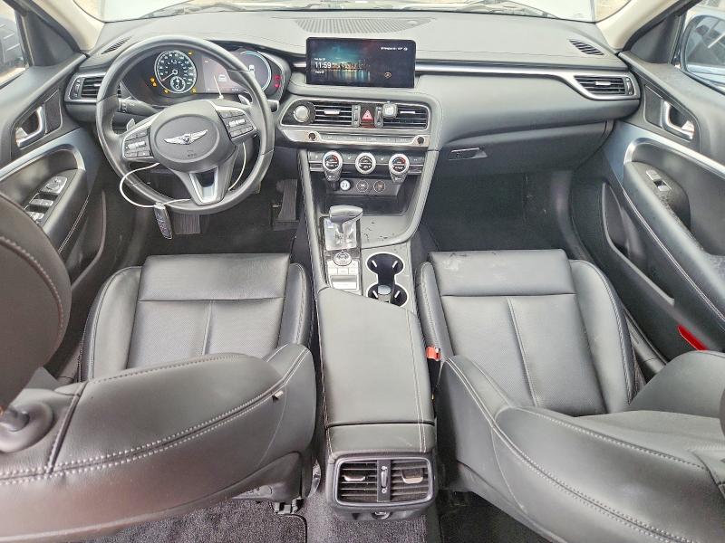 2023 Genesis G70 VIN KMTG34TA0PU116594 COPART salvage auction — FRONT END, Id - Salvage Certificate Of Title, sold $4,950 on 2026-07-14 (photo 8)