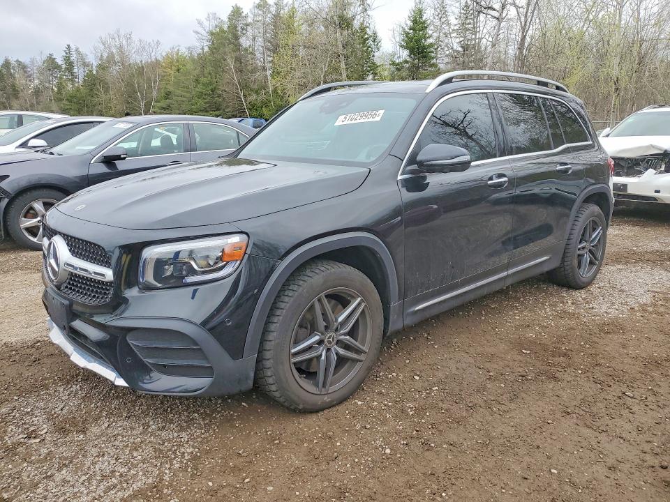 2020 Mercedes-benz Glb VIN WDC4M4HBXLW012672 COPART salvage auction — FRAME DAMAGE, Salvage Title, sold $11,700 on 2026-07-14 (photo 1)