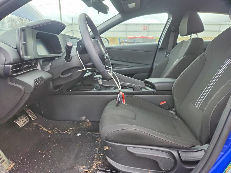 2025 Hyundai Elantra VIN KMHLM4DG4SU001532 COPART salvage auction — FRONT END, Mi - Certificate Of Title, sold $750 on 2026-07-22 (photo 7)