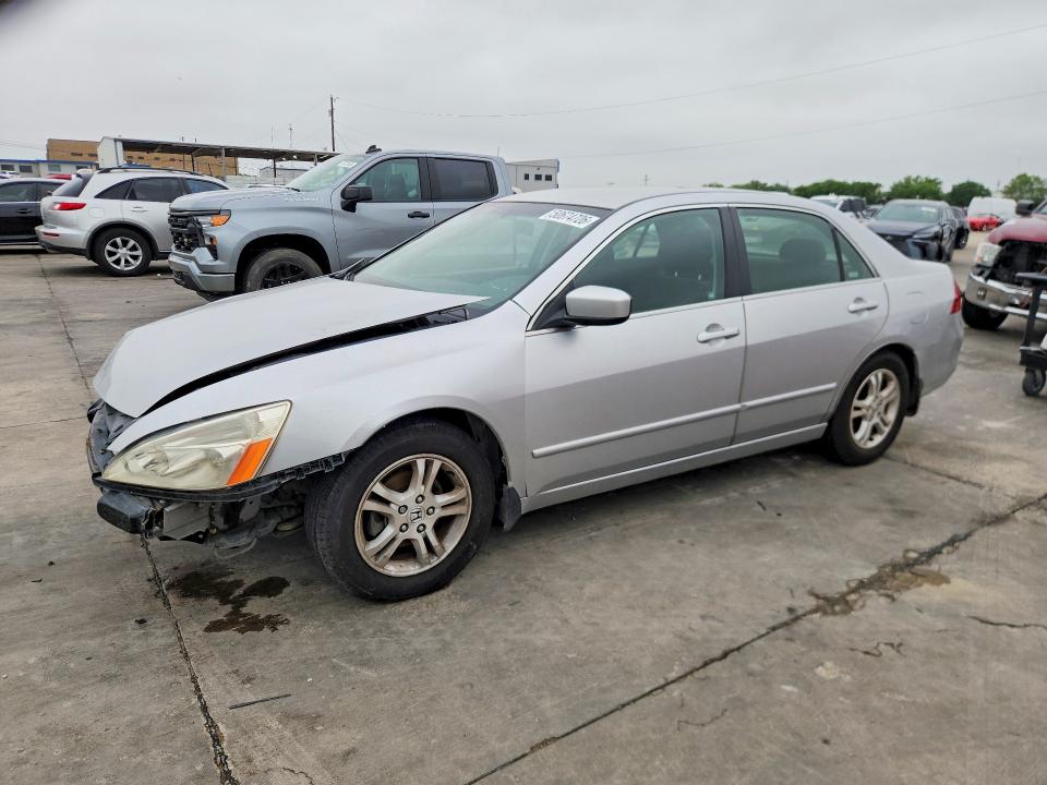 2007 Honda Accord VIN JHMCM56367C006571 COPART salvage auction — FRONT END, Tx - Salvage Vehicle Title, sold $350 on 2026-07-09 (photo 1)