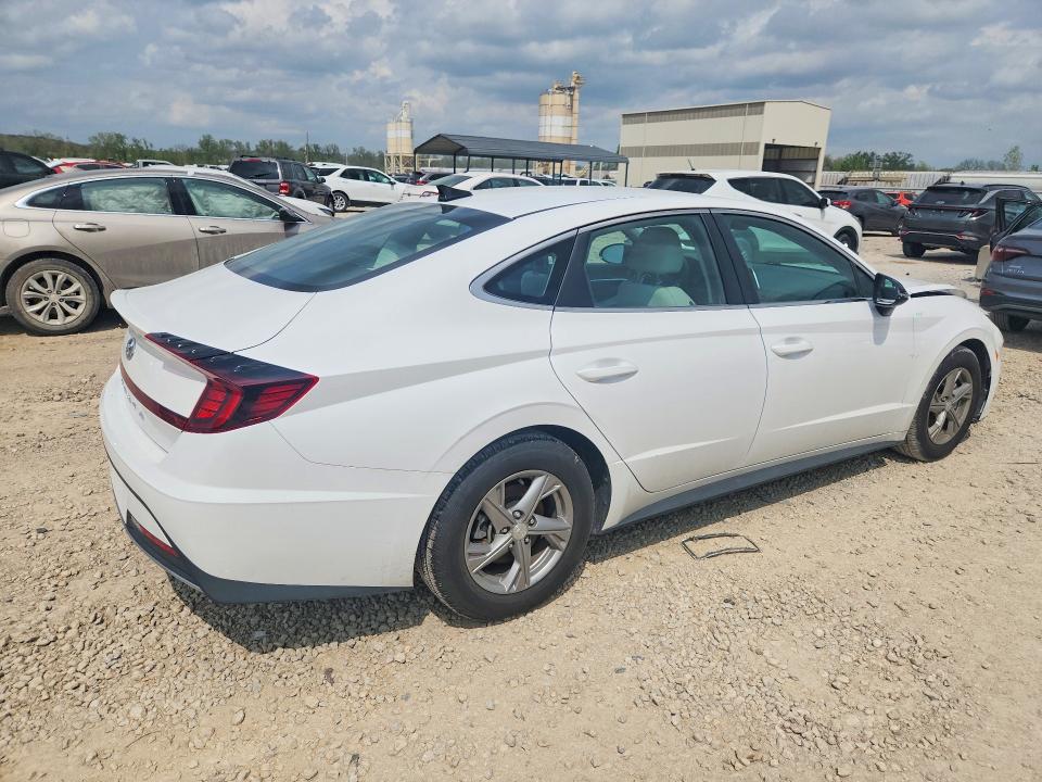 2023 Hyundai Sonata VIN KMHL24JA9PA323324 COPART salvage auction — FRONT END, MO - SALVAGE CERTIFICATE OF TITLE, sold $5,500 on 2026-07-09 (photo 3)