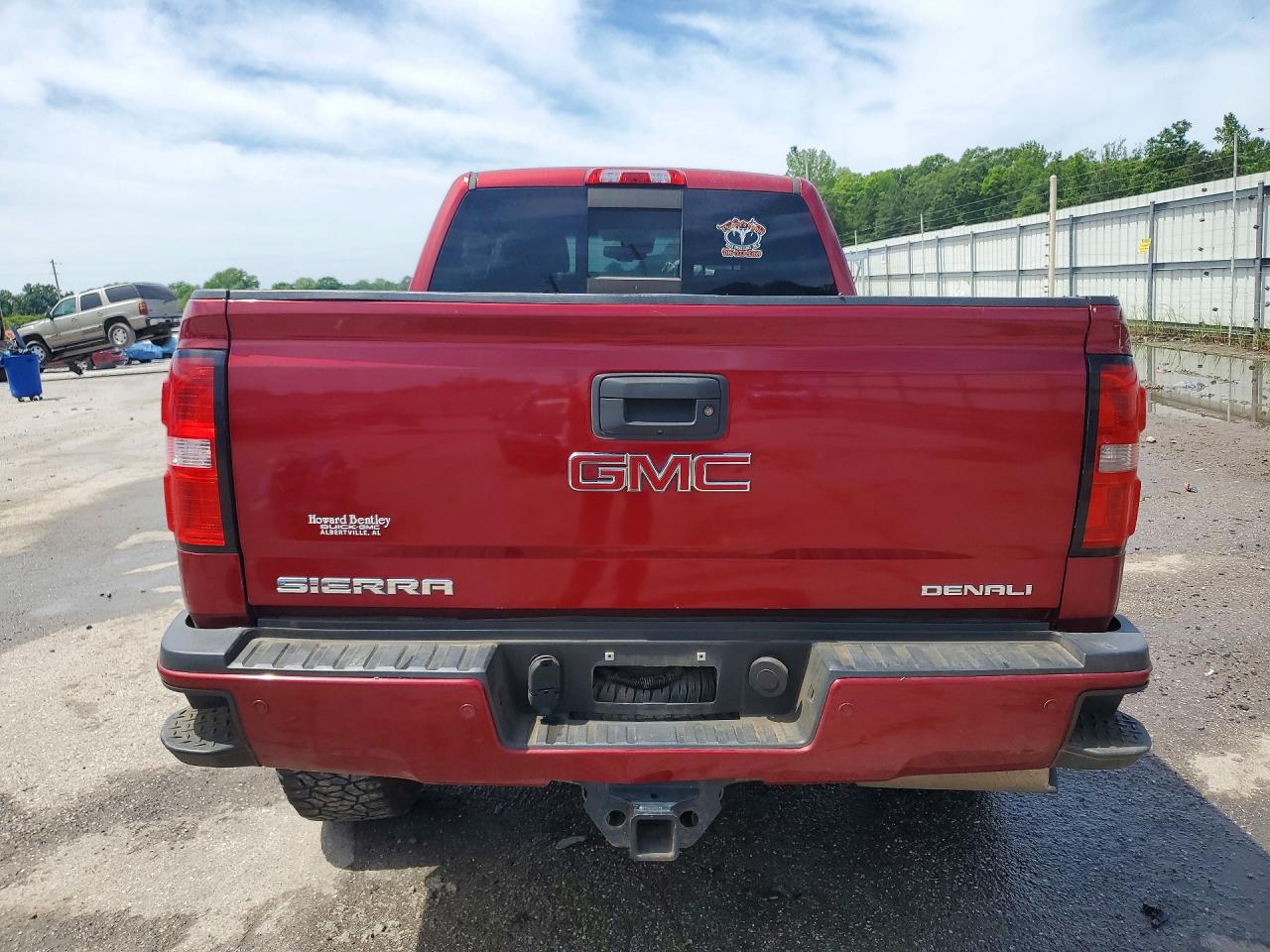2019 GMC Sierra VIN 1GT12SEY5KF246504 COPART salvage auction — Front End, AL - CERT OF TITLE-SALVAGE TITLE, sold $7,200 on 2026-07-09 (photo 6)